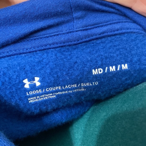 Mens Under Armour 💙Hoodie, size M - Picture 7 of 7